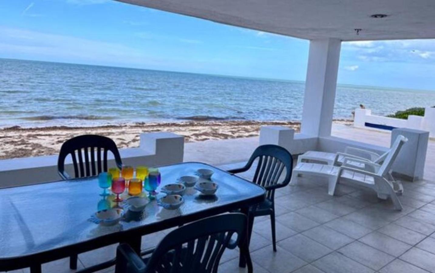 Don Lalo, Family Villa With Sandy Beach At Your Feet. Progreso  Zewnętrze zdjęcie